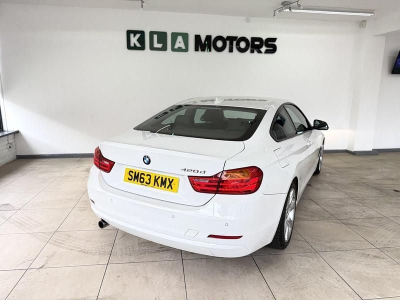 Used BMW 420 2014 White Coupe