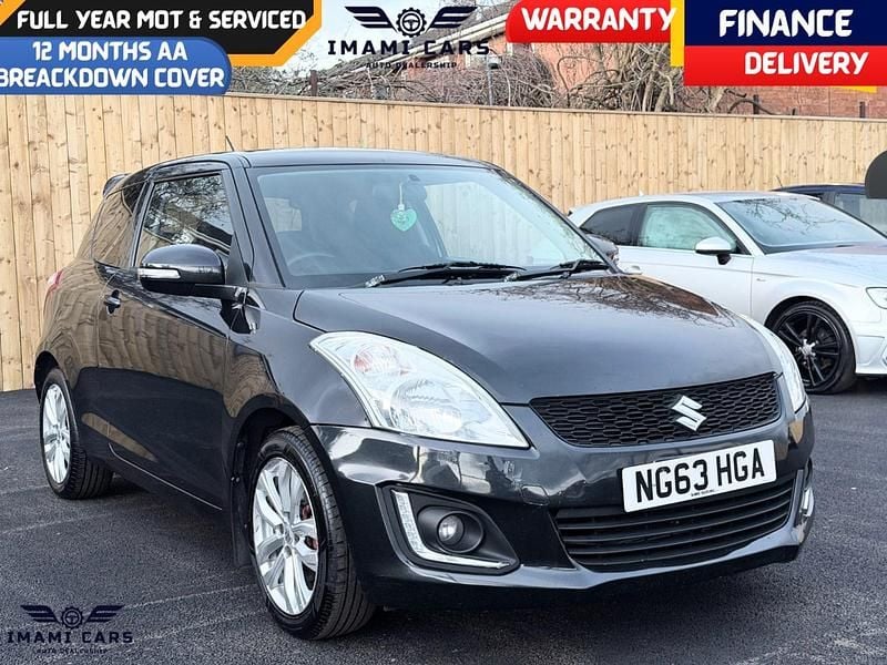 Used Suzuki Swift SZ4 94 HP (69 kW) 2014 Black Hatchback
