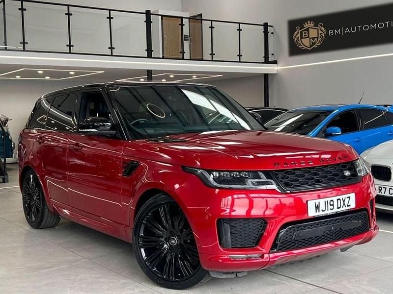 Red Used 2019 Land Rover Range Rover Sport Autobiography Dynamic SUV | £27,995 (Fair price) - Image 1/4