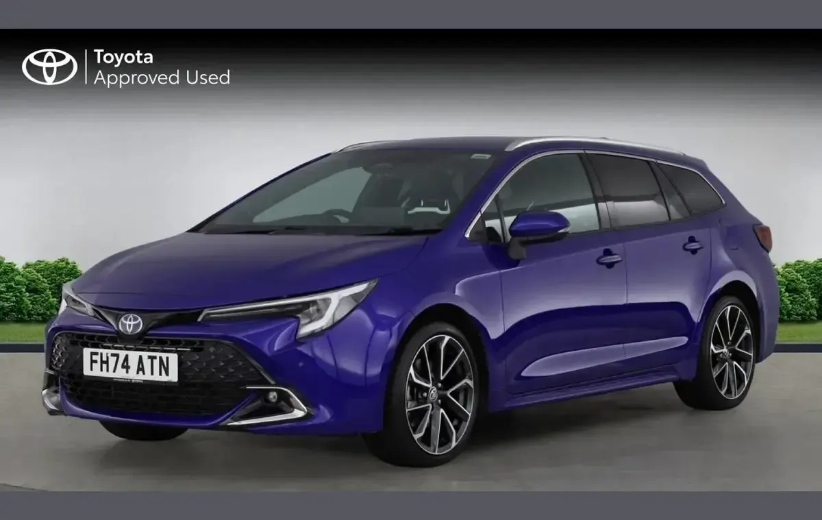 Used Toyota Corolla 196 HP (144 kW) 2025 Blue Estate