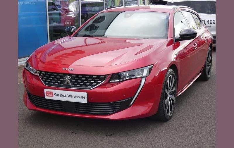 Used Peugeot 508 SW GT-line 128 HP (94 kW) 2019 Red Estate