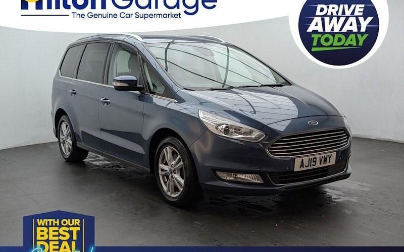 Used Ford Galaxy Titanium 150 HP (110 kW) 2019 Blue MPV