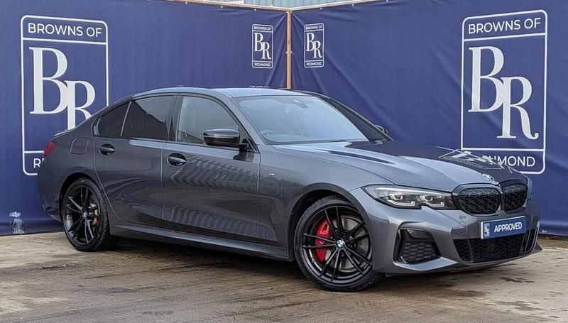 Grey Used 2021 BMW M340 M Sport Sedan | £28,699 (Fair price) - Image 1/3