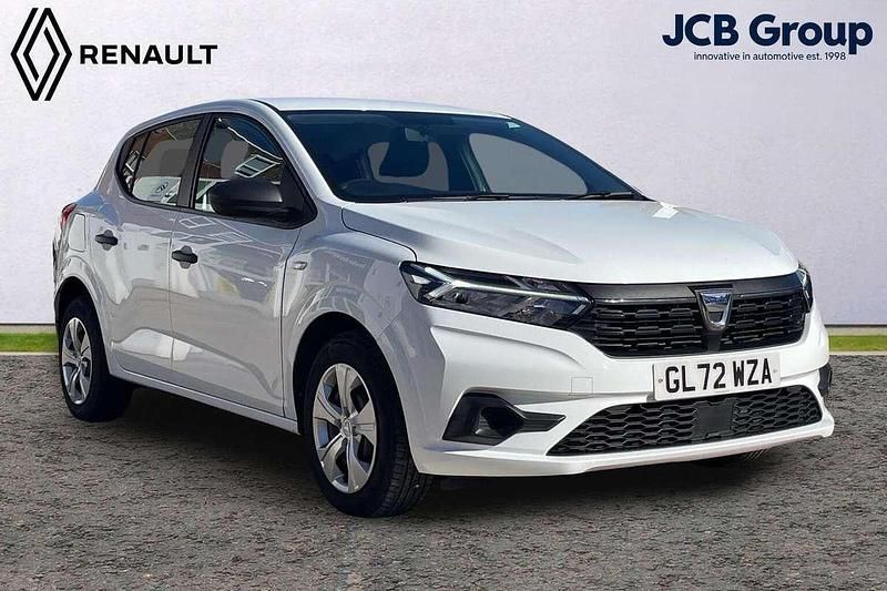 White Used 2022 Dacia Sandero Essentiel Hatchback | £9,395 (Fair price) - Image 1/4
