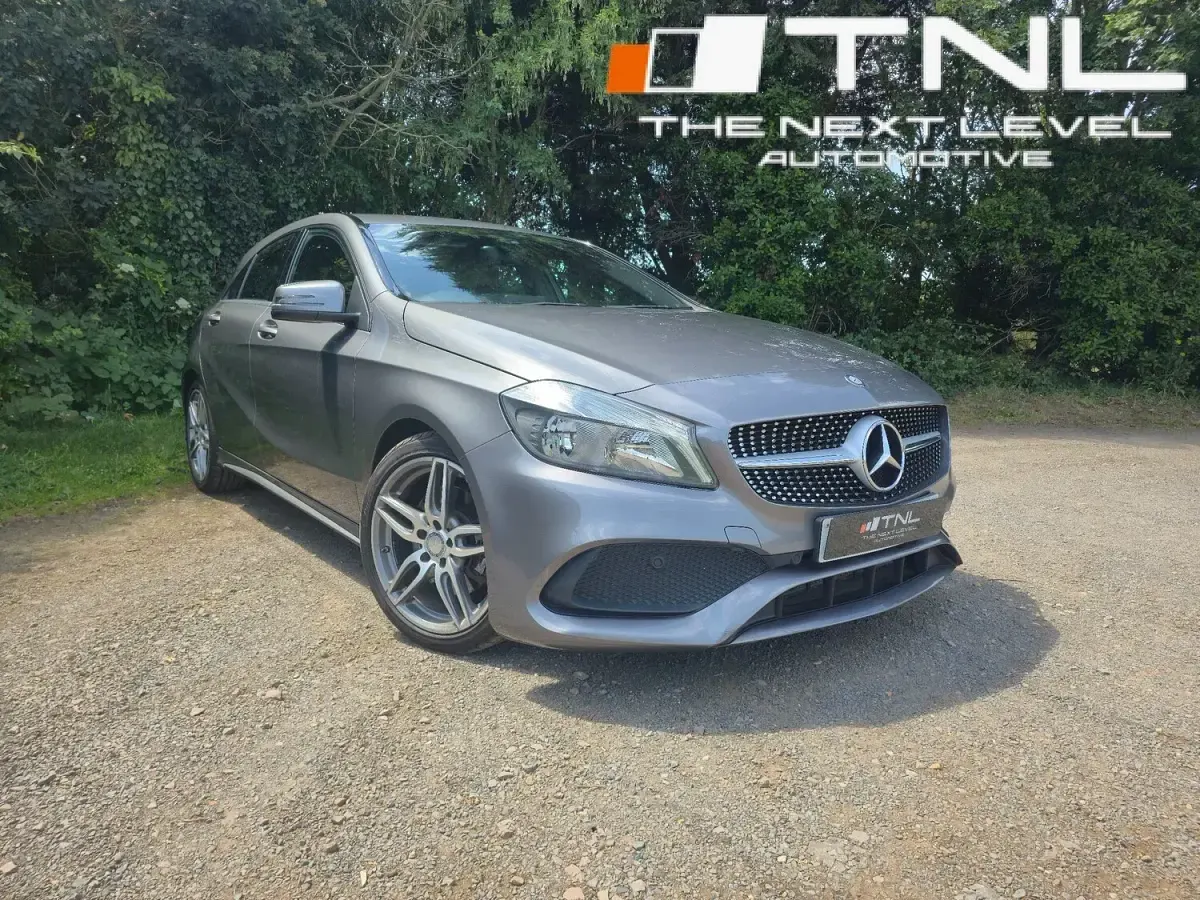 Used Mercedes A220 AMG line 177 HP (130 kW) 2016 Grey Hatchback