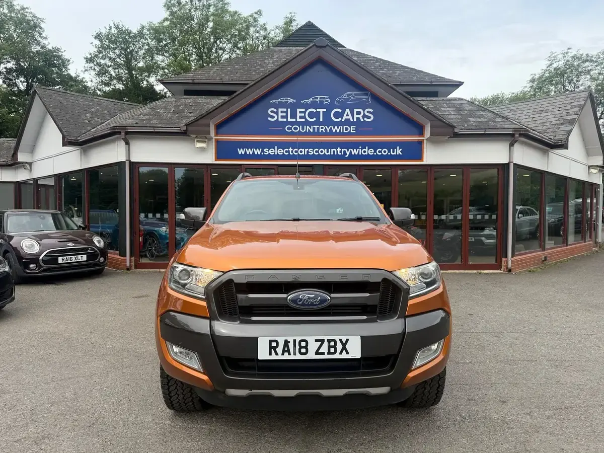 Used Ford Ranger Wildtrack 200 HP (147 kW) 2018 Orange Pickup