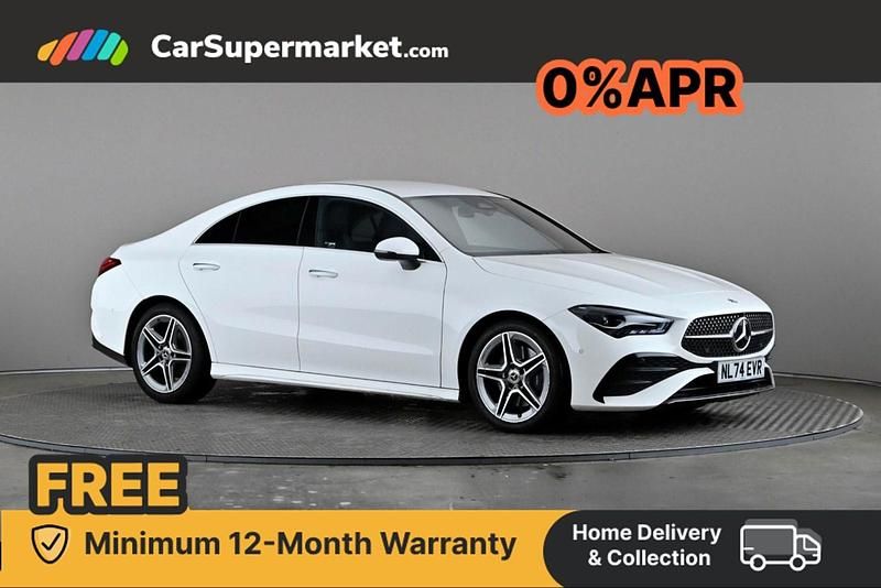 White Used 2024 Mercedes CLA220 Executive Sedan | £36,997 - Image 1/4