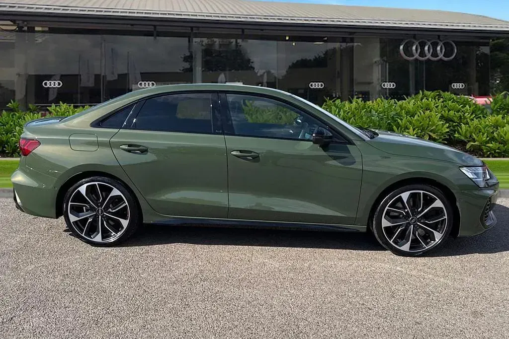 Used Audi S3 Black Edition 333 HP (244 kW) 2025 Green Sedan