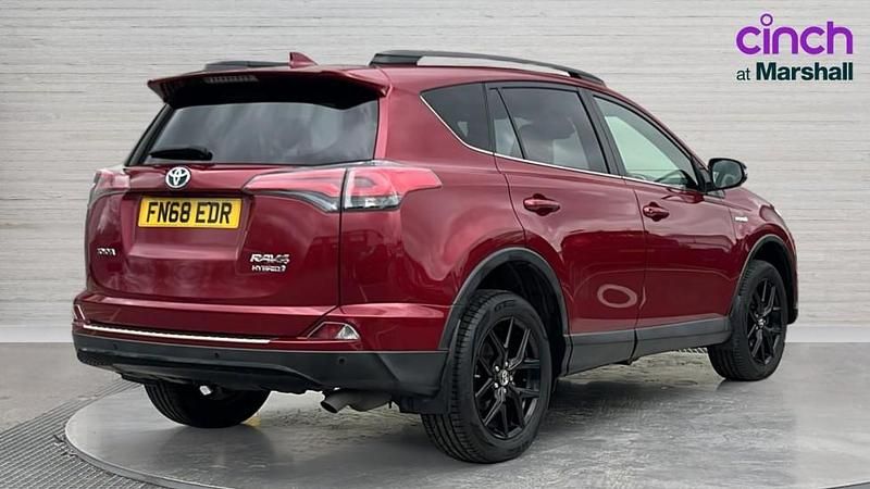 Used Toyota RAV4 Hybrid 197 HP (144 kW) 2018 Red SUV