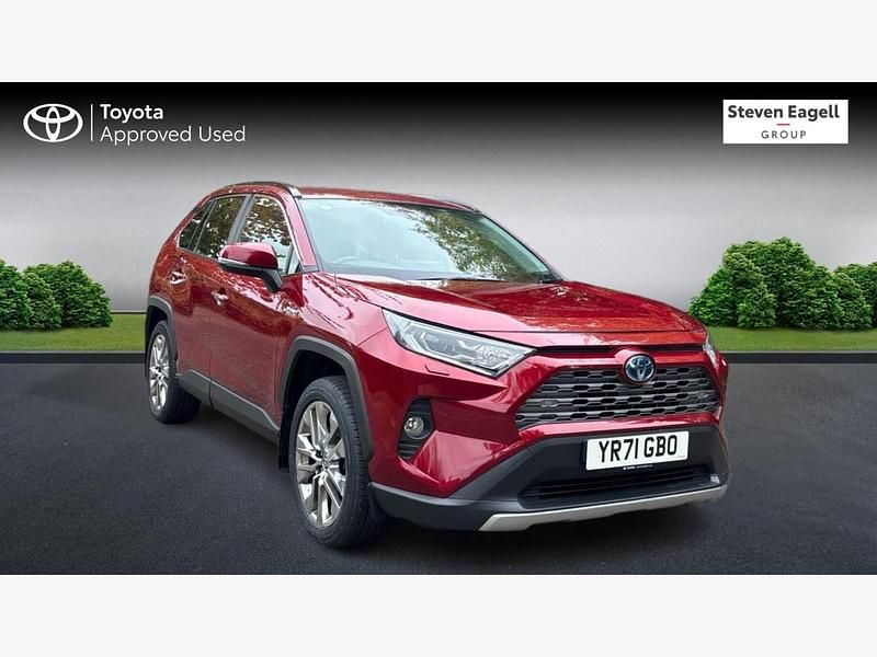 Red Used 2021 Toyota RAV4 SUV | £29,960 (Expensive) - Image 1/3