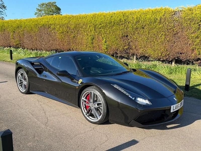 Used Ferrari 488 670 HP (492 kW) 2016 Black Coupe