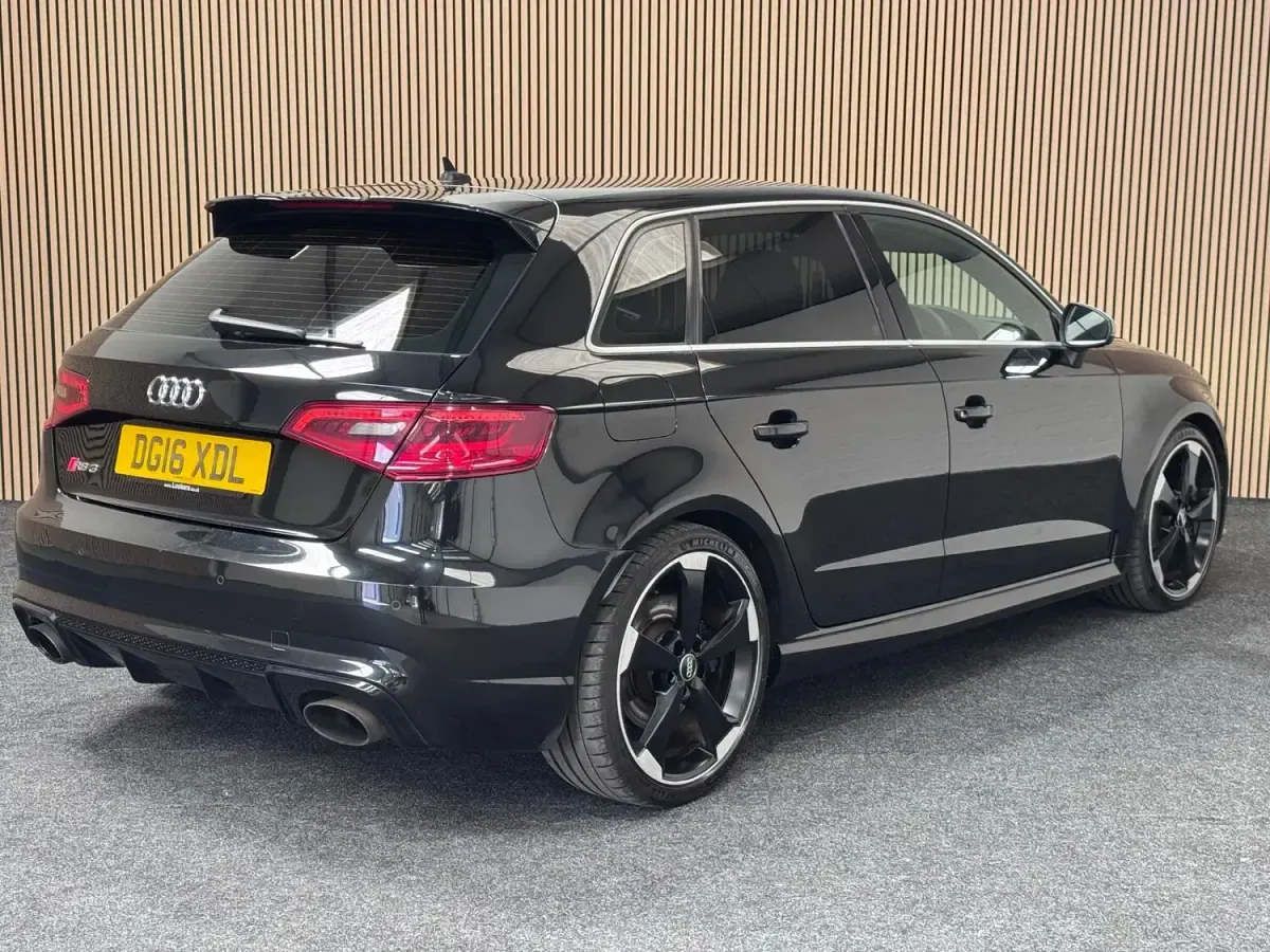 Used Audi RS3 Comfort 2016 Black Sedan