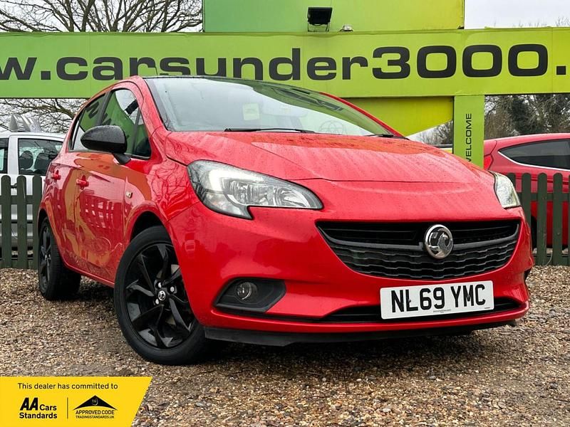 Used Vauxhall Corsa S 90 HP (66 kW) 2019 Red Hatchback