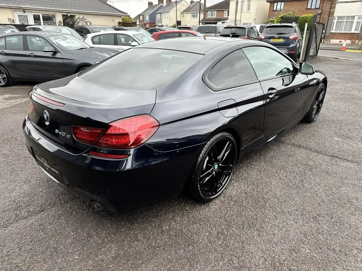 Used BMW 640 M Sport 2013 Black Coupe