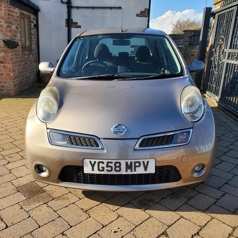 Used Nissan Micra 79 HP (58 kW) 2008 Beige Hatchback