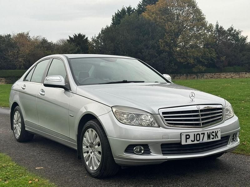 Silver Used 2007 Mercedes C220 Elegance Sedan | £2,495 (Fair price) - Image 1/4