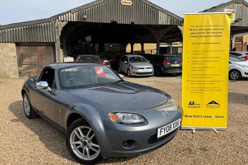 Grey Used 2008 Mazda MX5 Cabriolet | £3,499 (Good price) - Image 1/1