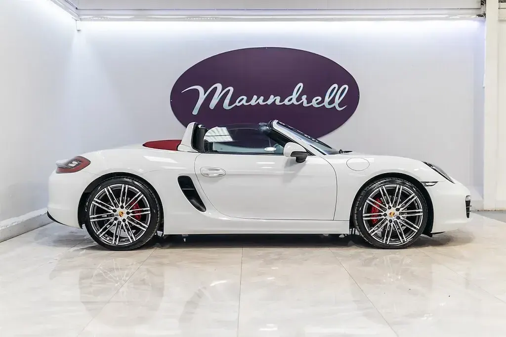 Used Porsche Boxster 2015 White Cabriolet