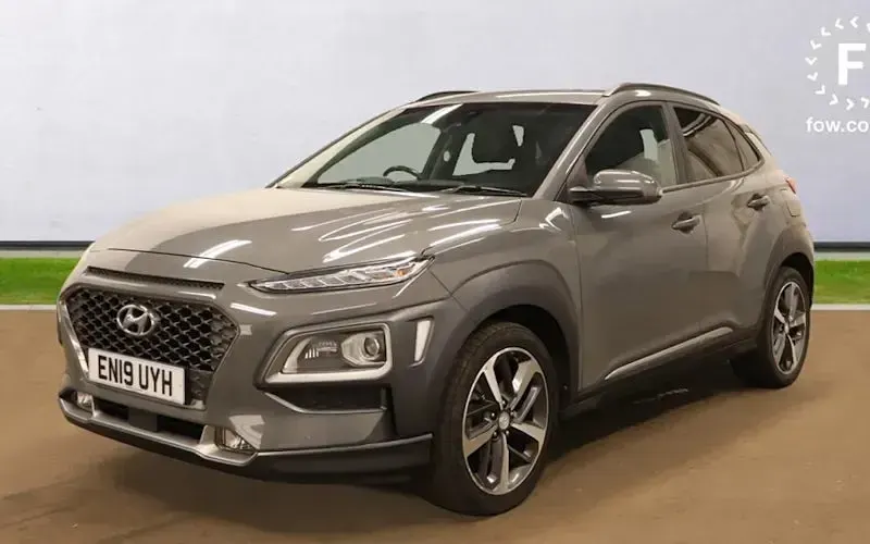 Used Hyundai Kona Premium 177 HP (130 kW) 2019 Grey SUV
