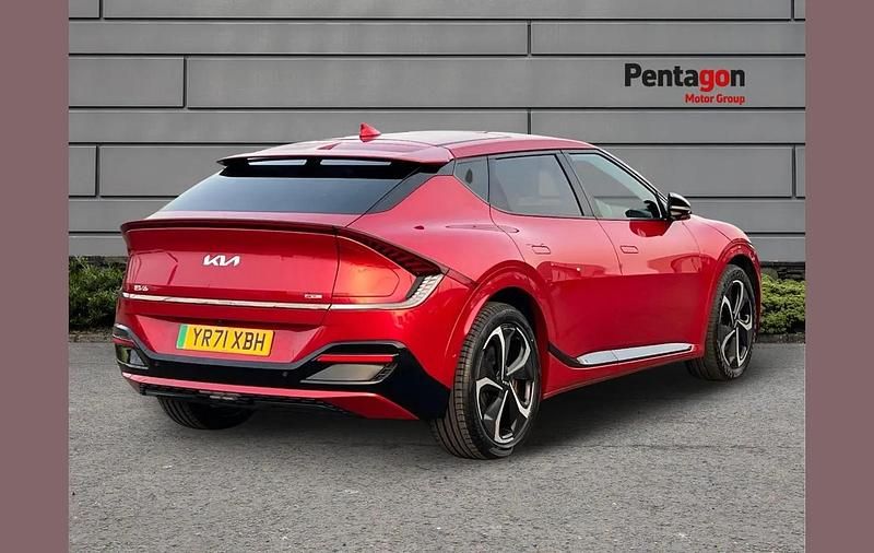 Used Kia EV6 GT-Line S 166 kW (226 HP) 2021 Red SUV