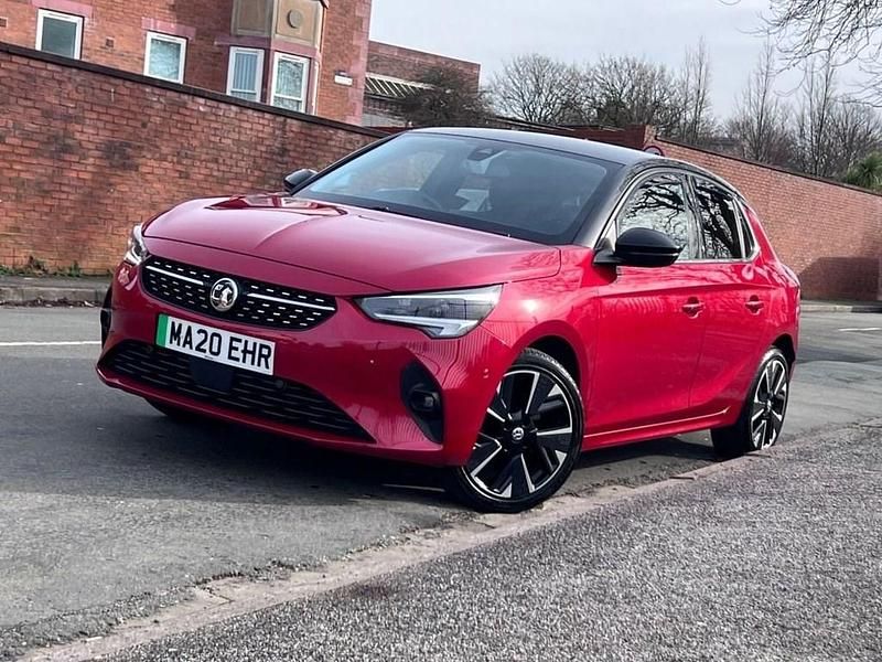 Used Vauxhall Corsa-e Elite 100 kW (136 HP) 2020 Red Hatchback