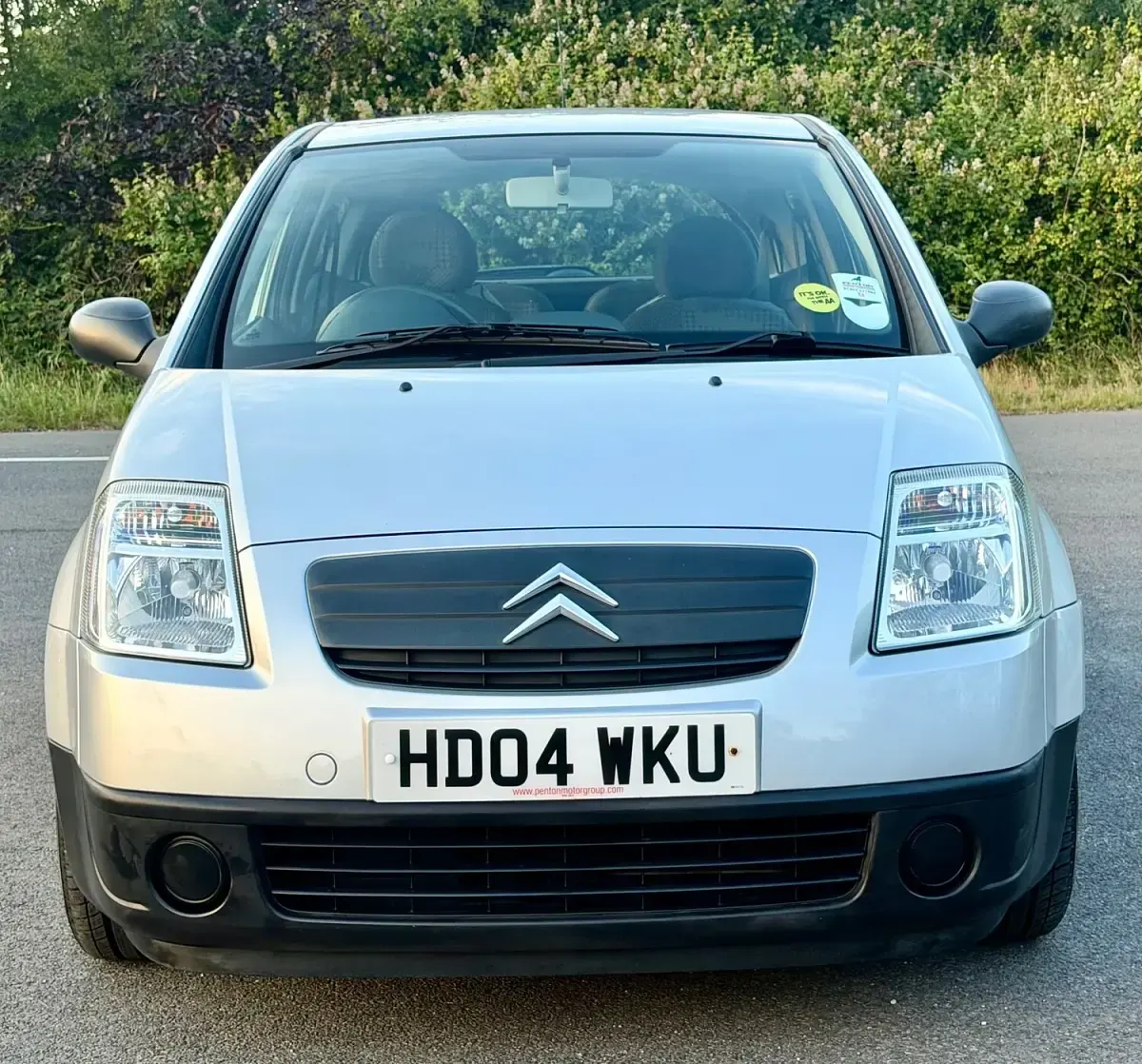 Used Citroën C2 60 HP (44 kW) 2004 Silver Hatchback
