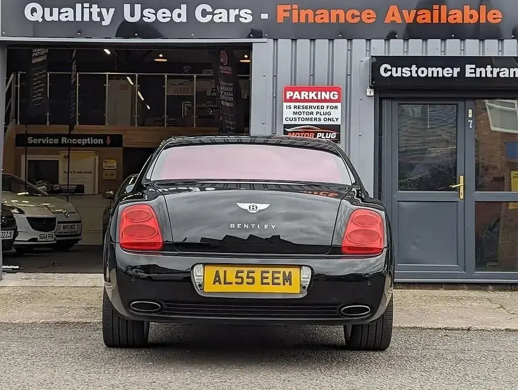 Used Bentley Continental 552 HP (405 kW) 2007 Black Sedan