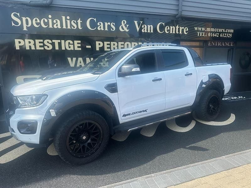 White Used 2021 Ford Ranger Wildtrack Pickup | £22,999 (Expensive) - Image 1/3