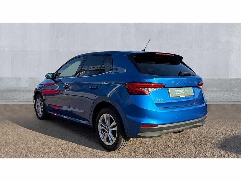 Used Skoda Fabia SE L 116 HP (85 kW) 2025 Race blue Hatchback