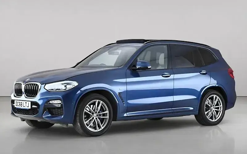 Used BMW X3 M Sport 265 HP (194 kW) 2019 Blue SUV