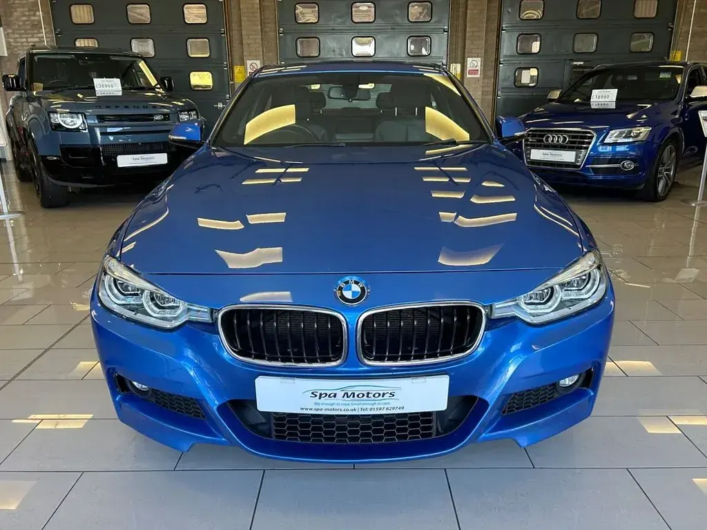 Used BMW 320 M Sport 184 HP (135 kW) 2018 Blue Sedan