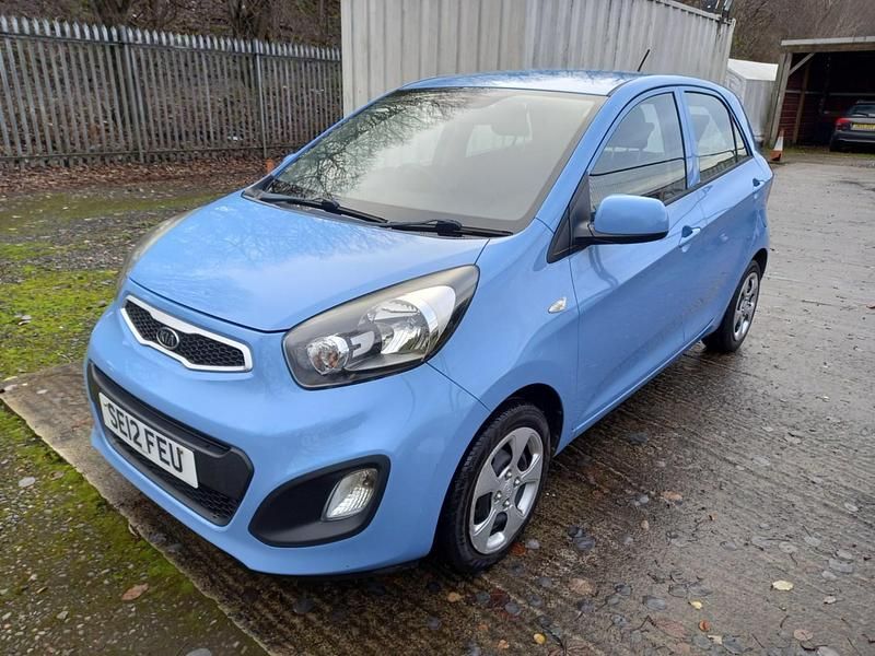Used Kia Picanto Air 68 HP (50 kW) 2012 Blue Hatchback