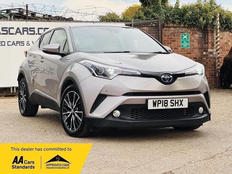 Silver Used 2018 Toyota C-HR SUV | £13,990 (A bit pricey) - Image 1/4