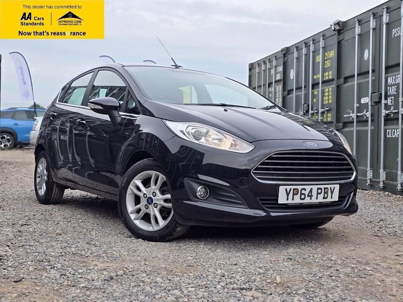 Black Used 2014 Ford Fiesta Zetec Hatchback | £6,788 (A bit pricey) - Image 1/4