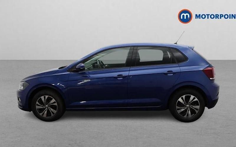 Used VW Polo Match 95 HP (69 kW) 2020 Blue Hatchback