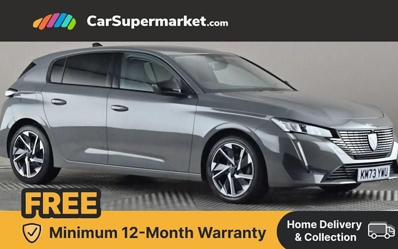 Grey Used 2023 Peugeot 308 Allure Premium Hatchback | £15,697 (Fair price) - Image 1/4