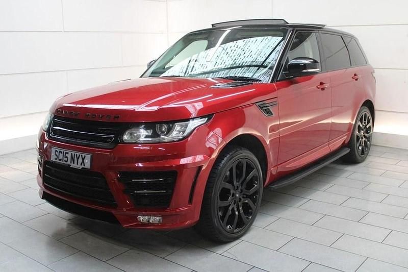 Used Land Rover Range Rover Sport HSE Dynamic 306 HP (225 kW) 2015 Red SUV