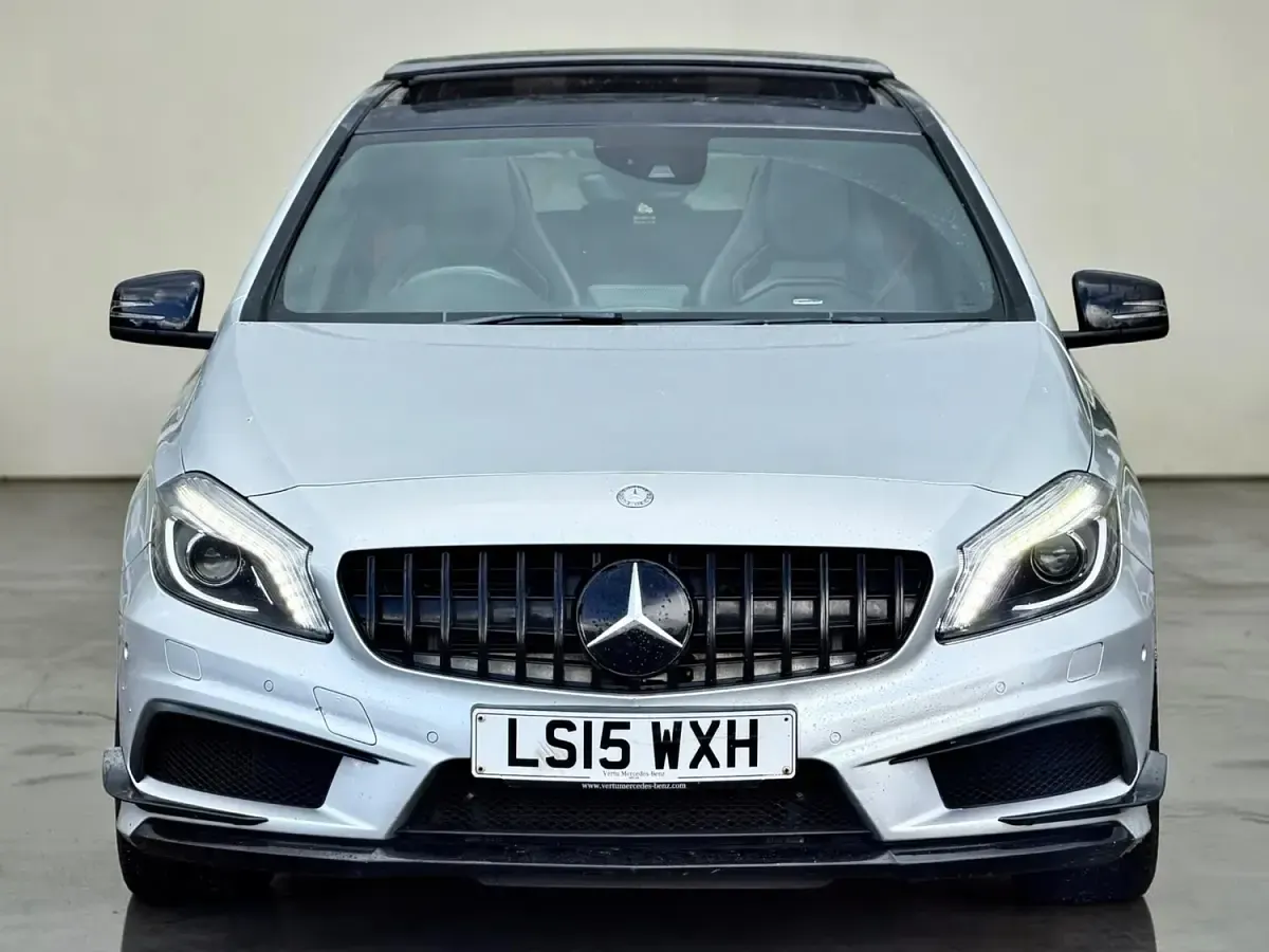 Used Mercedes A45 AMG AMG 360 HP (264 kW) 2015 Silver Hatchback