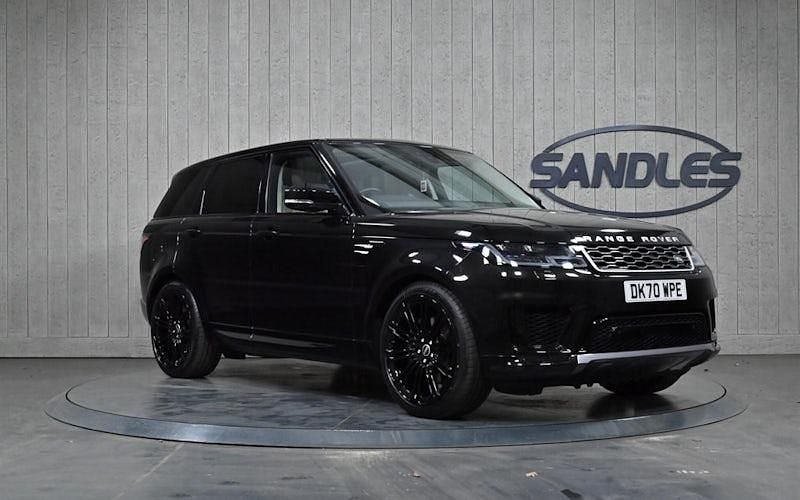 Used Land Rover Range Rover Sport HSE 404 HP (297 kW) 2020 Black SUV