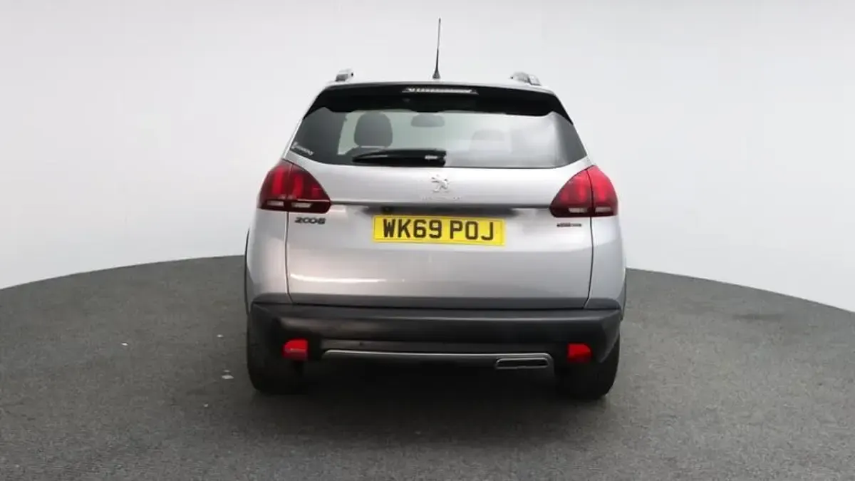 Used Peugeot 2008 GT-line 129 HP (94 kW) 2019 Grey SUV