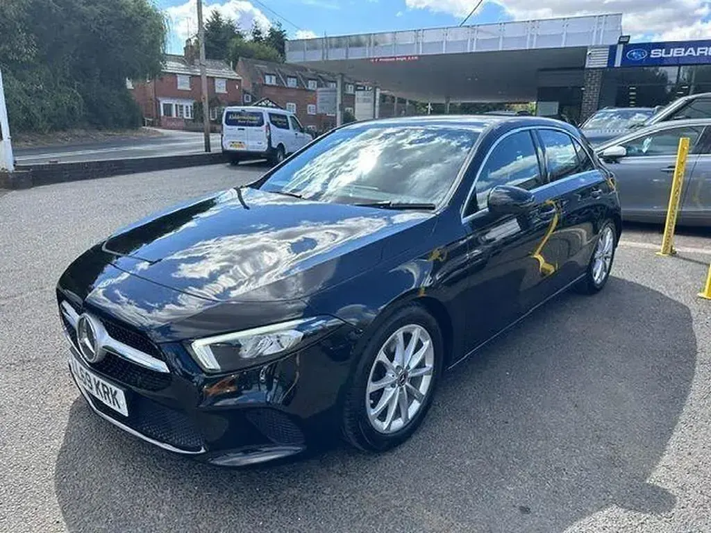 Used Mercedes A200 2019 Black Hatchback