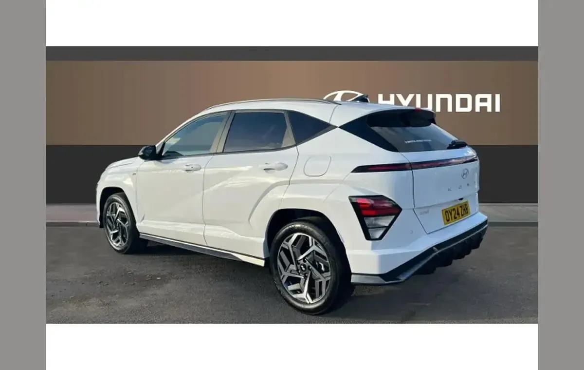Used Hyundai Kona N Line 141 HP (103 kW) 2024 White SUV