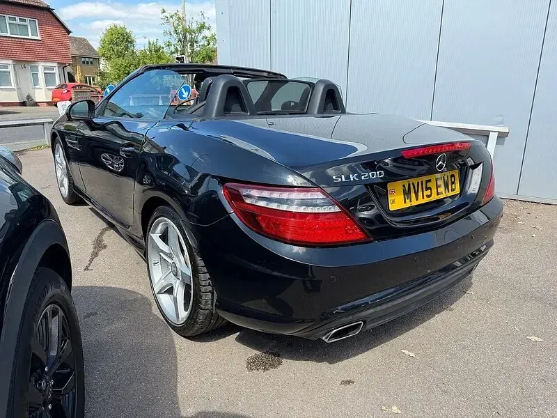 Used Mercedes SLK200 AMG 2015 Black Cabriolet
