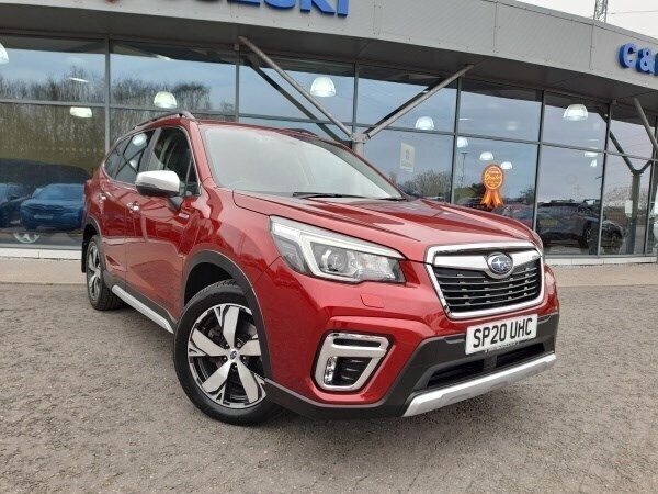 Red Used 2020 Subaru Forester Premium SUV | £21,995 (Fair price) - Image 1/4