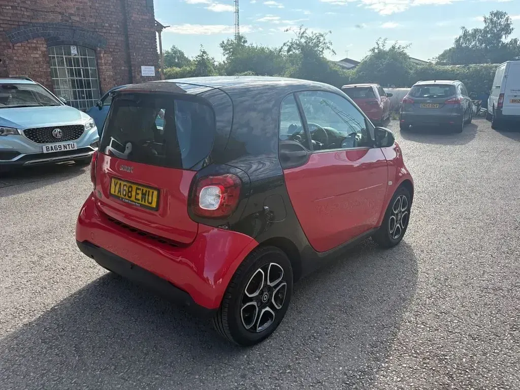 Used Smart ForTwo Electric Drive Premium 60 kW (82 HP) 2018 Black Coupe