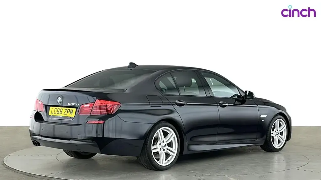 Used BMW 530 M Sport 2016 Black Sedan