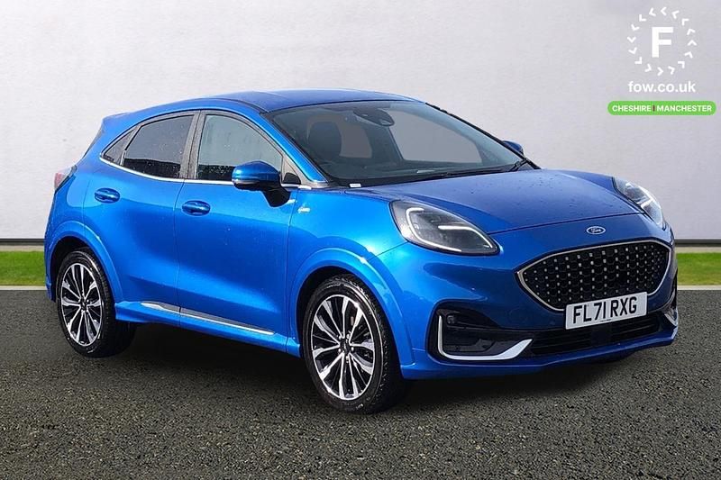 Used Ford Puma ST-Line 125 HP (91 kW) 2021 Blue SUV