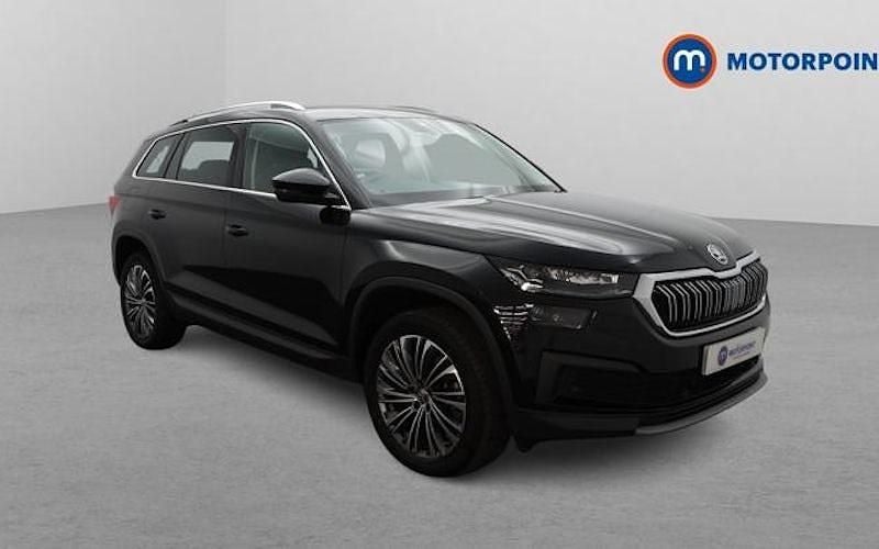 Used Skoda Kodiaq SE L Executive 150 HP (110 kW) 2023 Black SUV