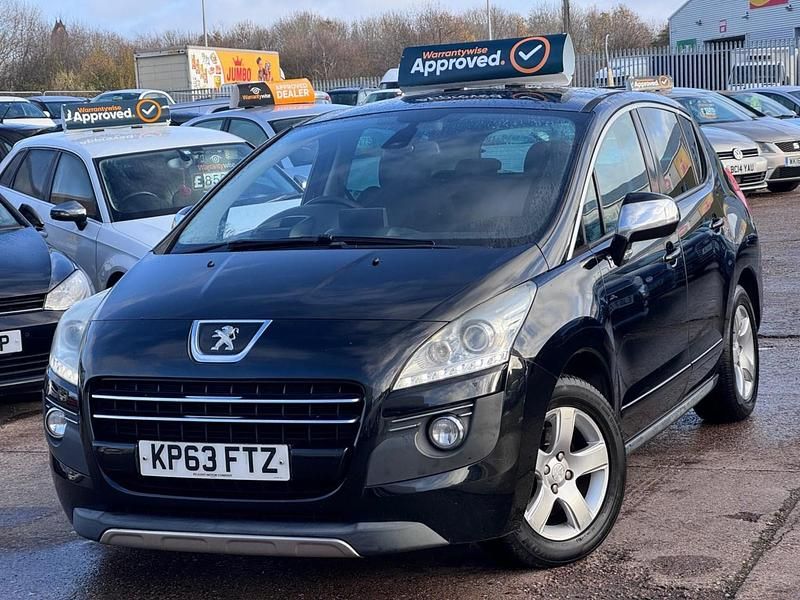 Used Peugeot 3008 2013 Black Hatchback