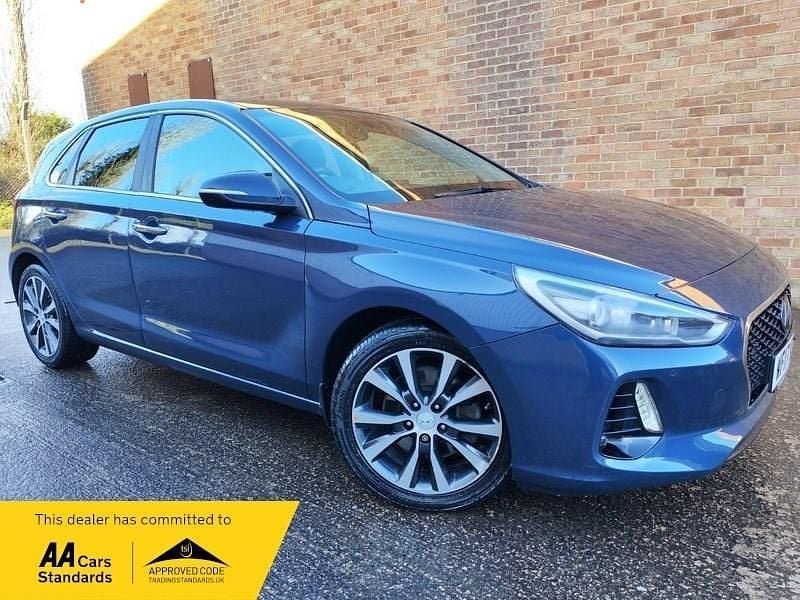 Blue Used 2017 Hyundai i30 Premium Hatchback | £5,984 (Fair price) - Image 1/3